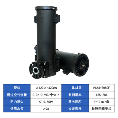 旋流曝气器与传统曝气器的比对 旋流曝气器